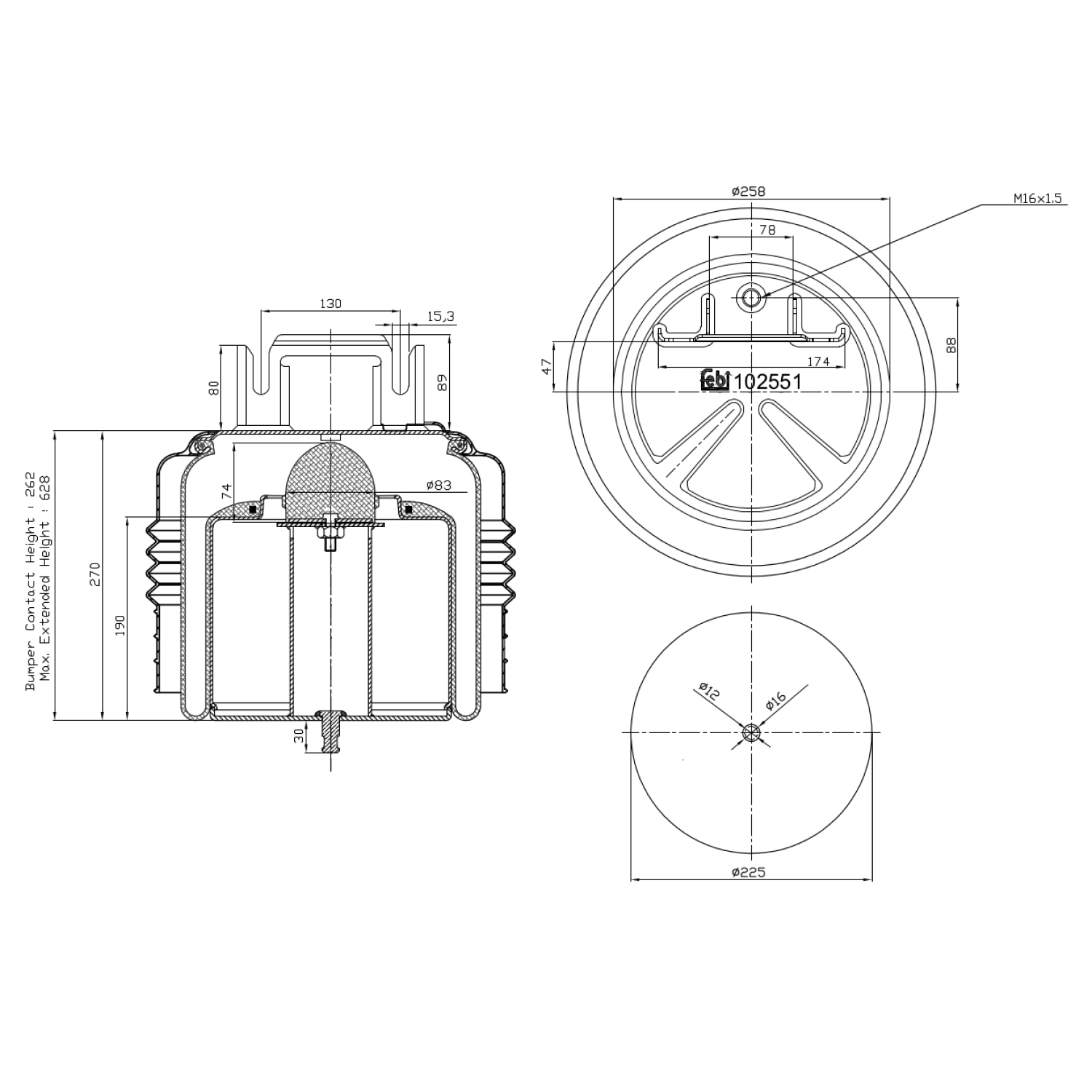 FEBI BILSTEIN 102551