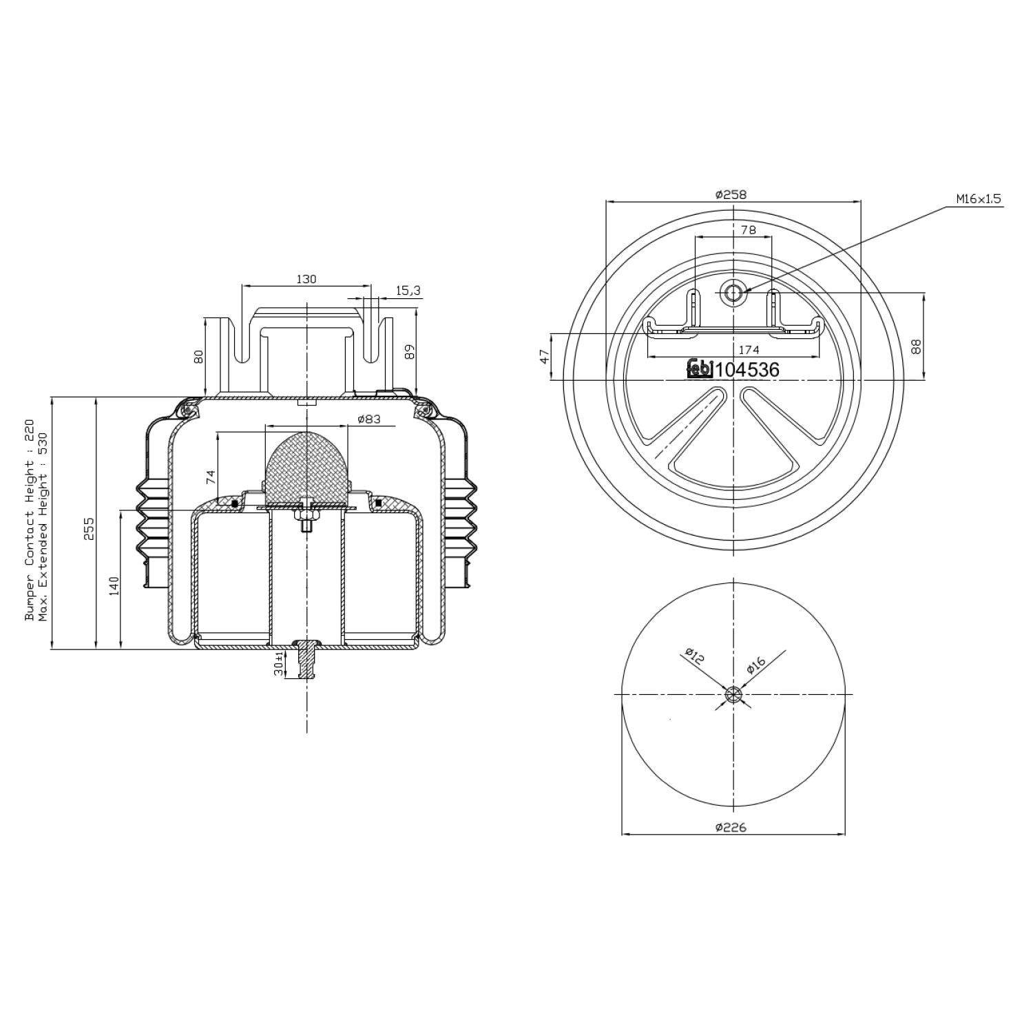 FEBI BILSTEIN 104536