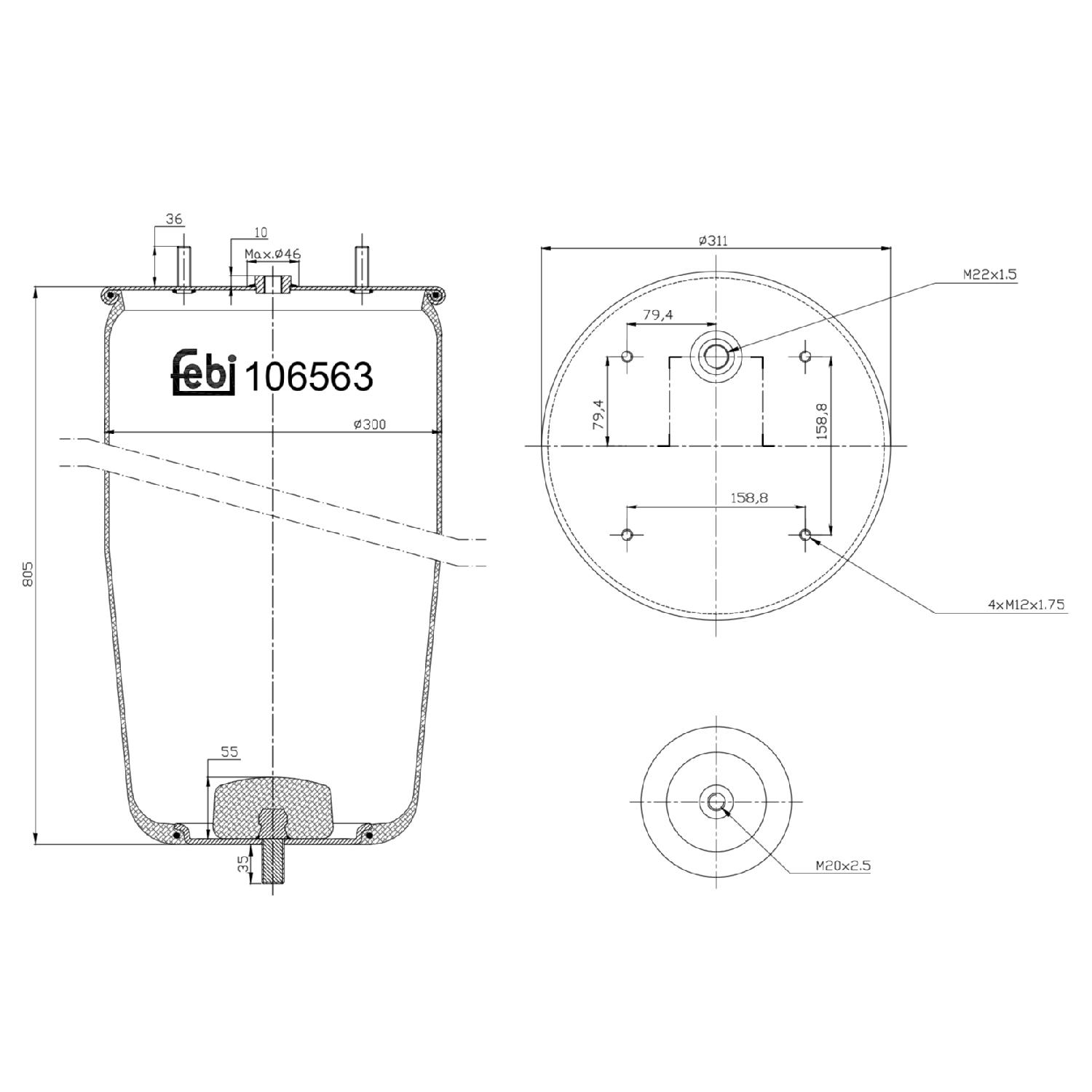 FEBI BILSTEIN 106563