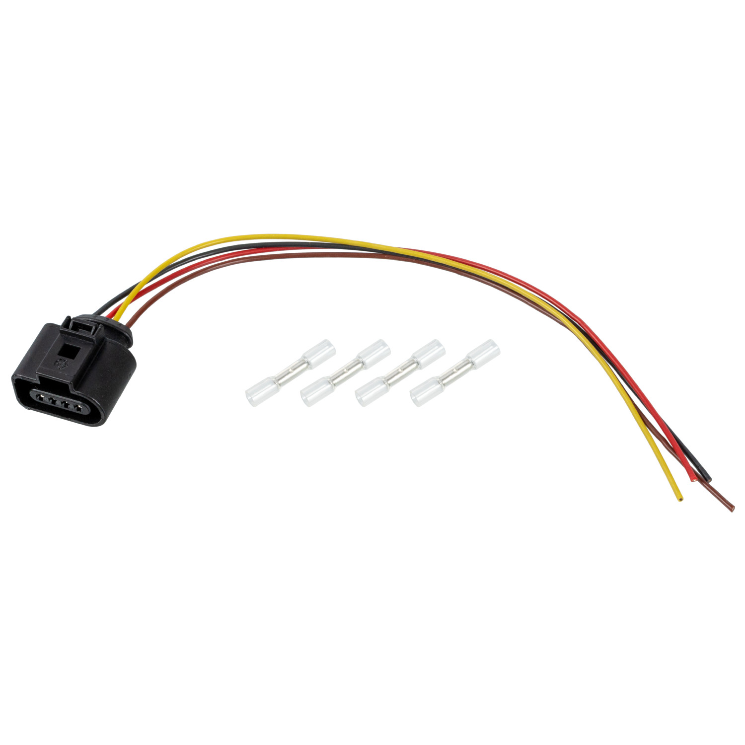 febi | 171906 | Wiring Harness Repair Kit with plug and squeeze ...