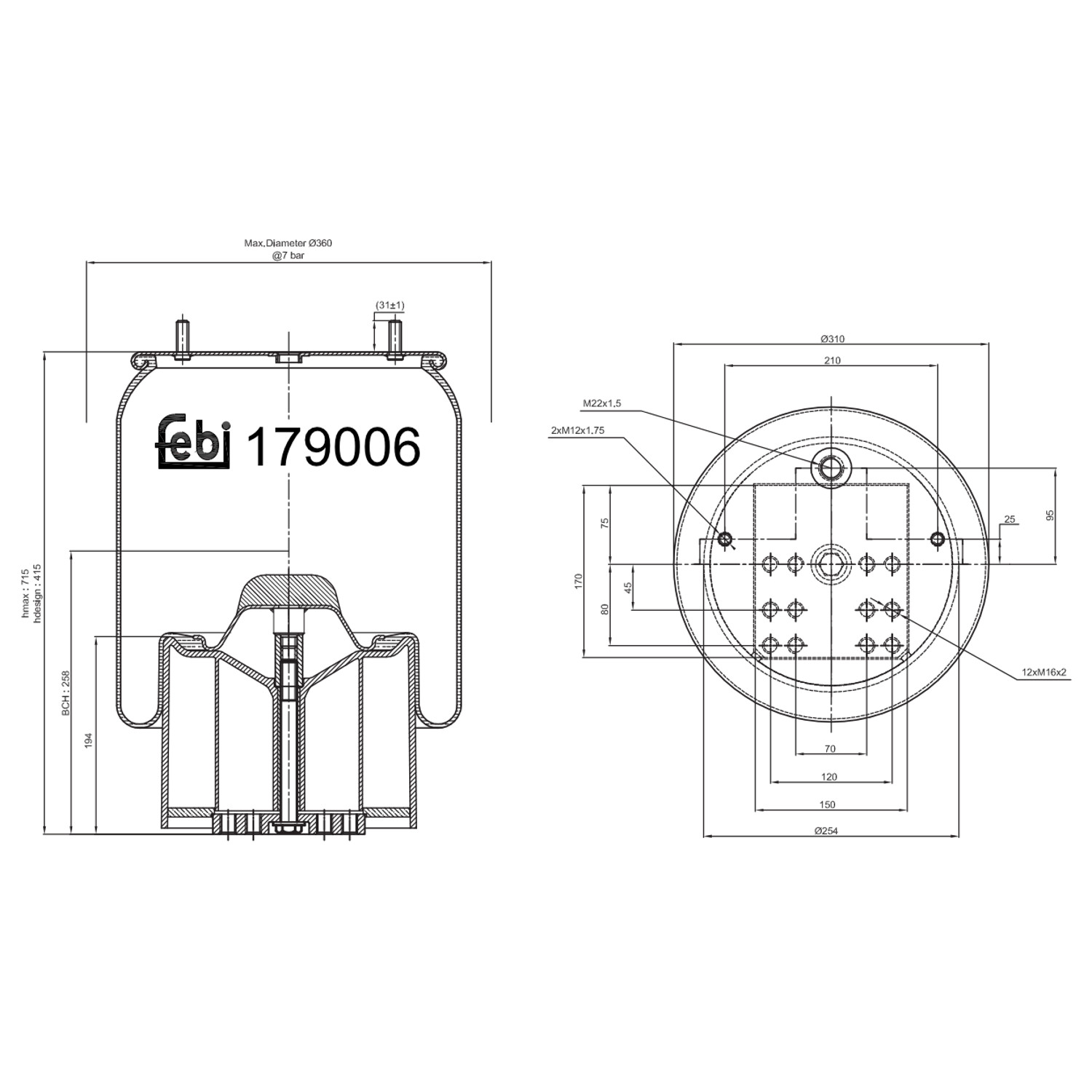 FEBI BILSTEIN 179006