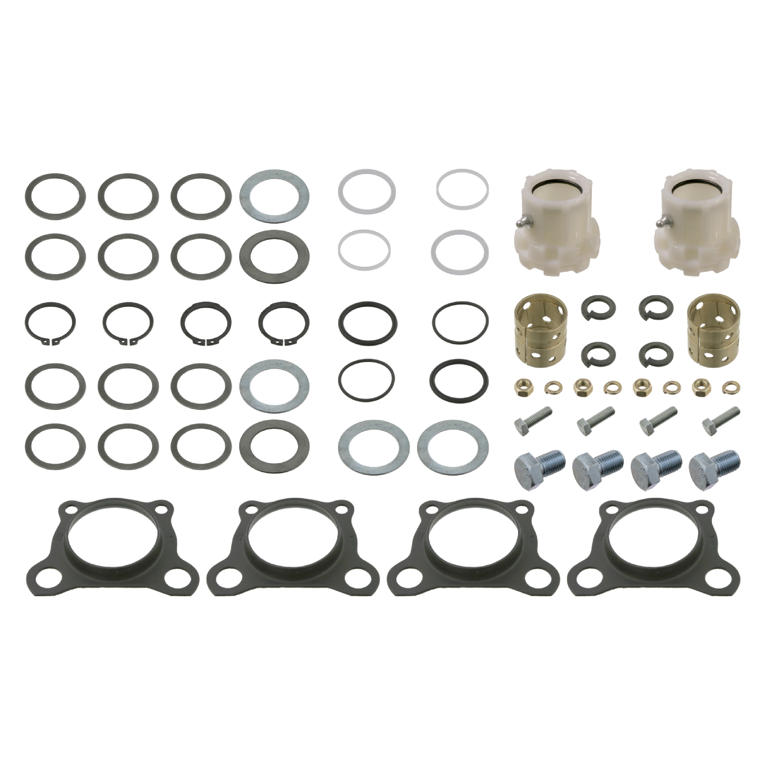 Febi Bilstein 01120 Kit Perno Set Doppio – Originale Made In Germany Per Mercedes-Benz (W108, W109, W110, W111, W113)