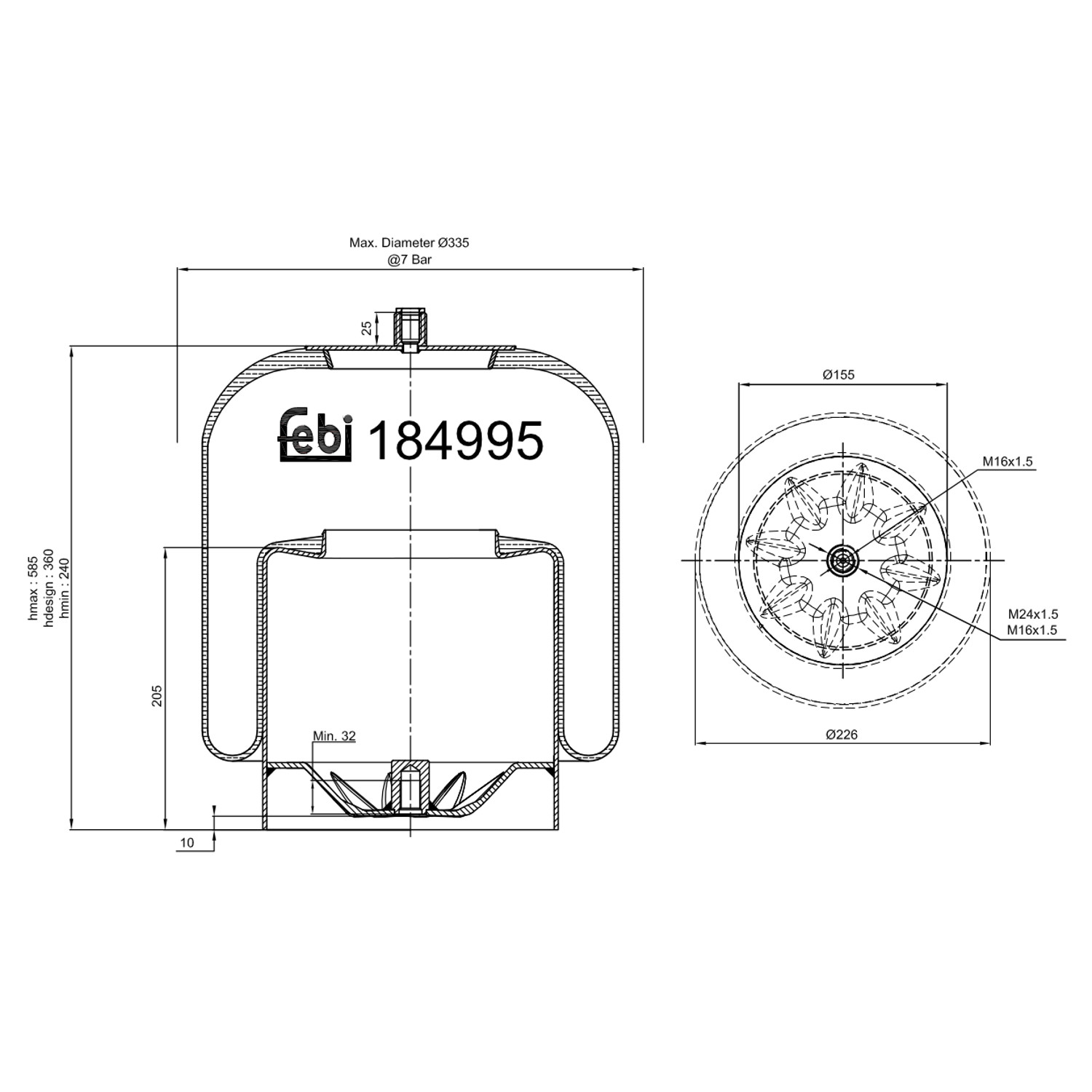 FEBI BILSTEIN 184995