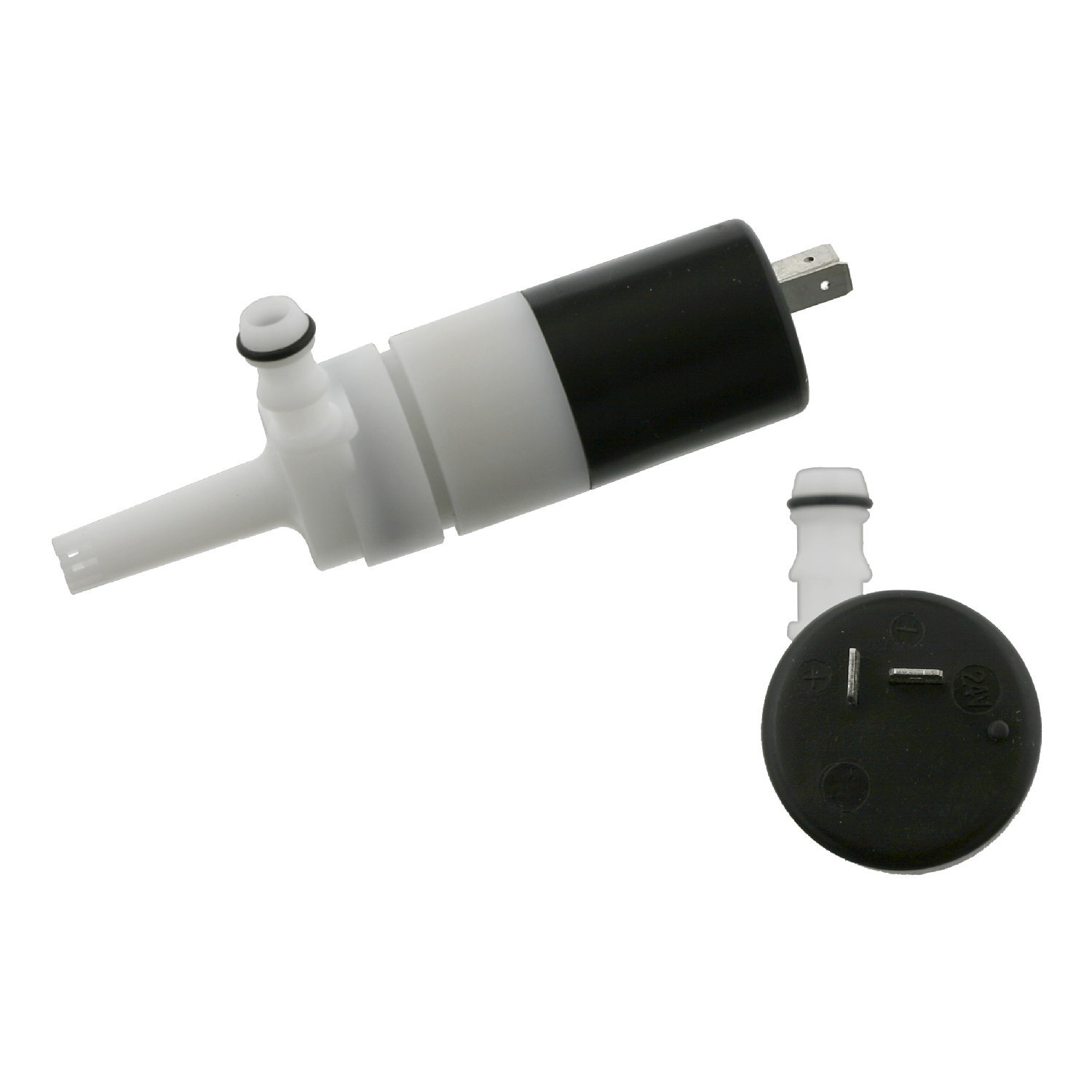 Febi Bilstein 108945 Windscreen Washer Pump - For Opel Insignia, Vauxhall Mokka, Mono Pump, 2 Connections
