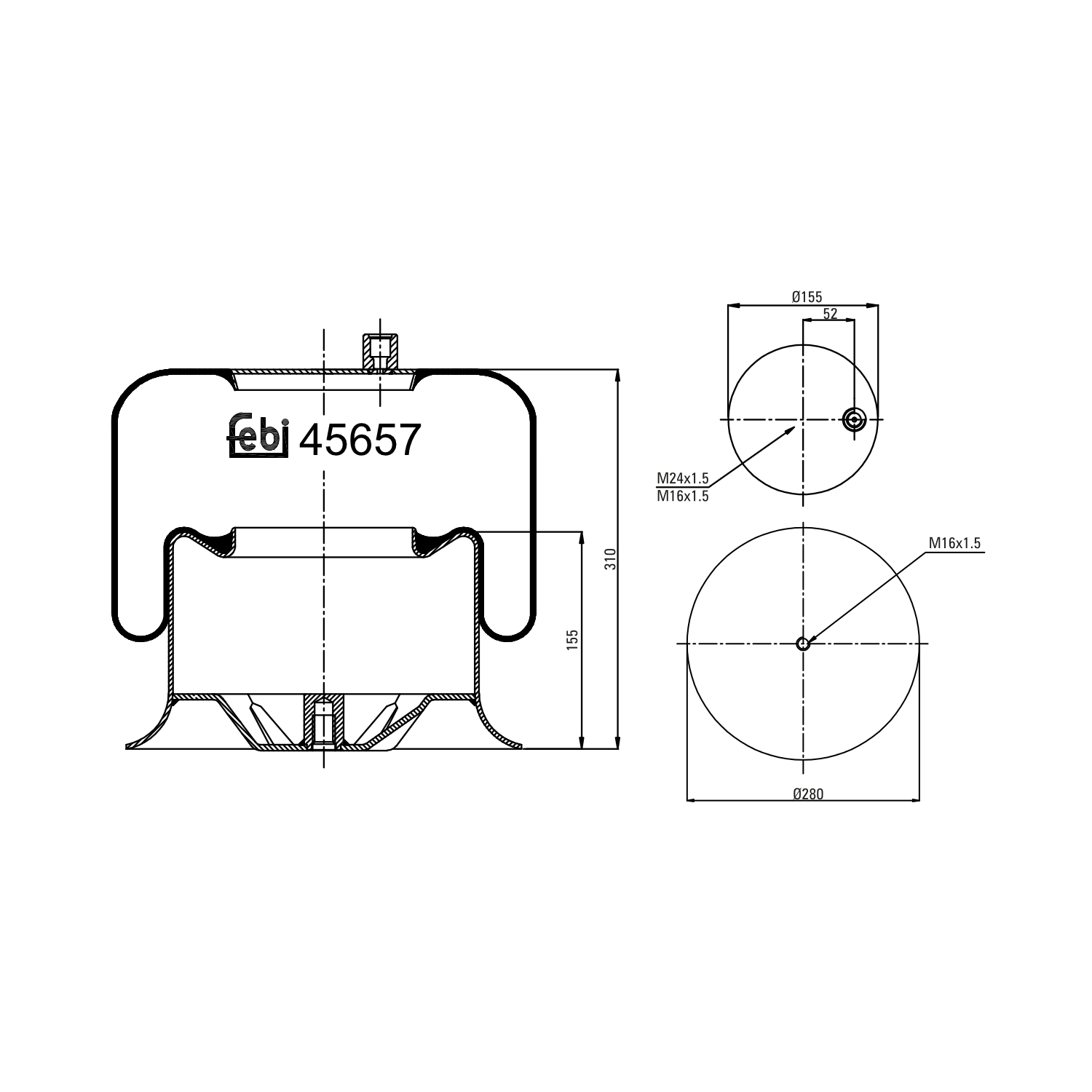 FEBI BILSTEIN 45657